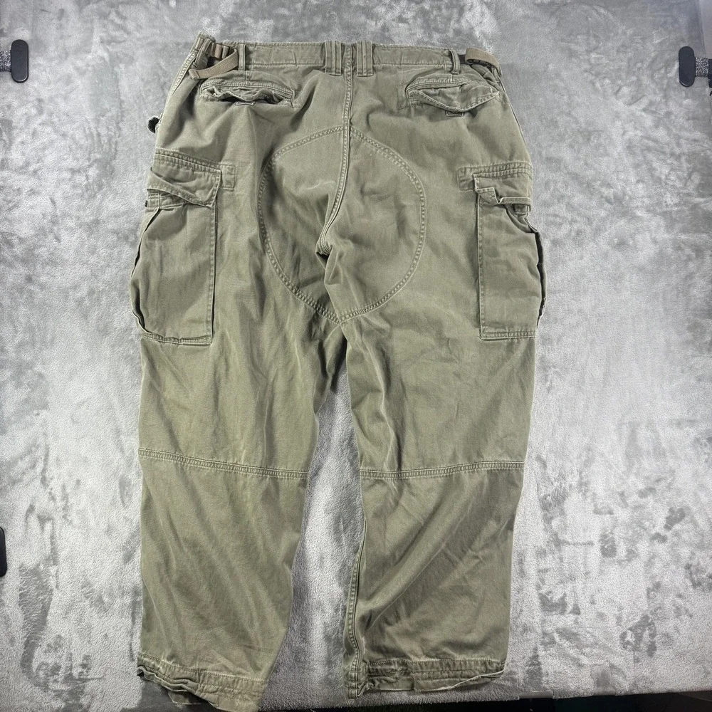 VTG Polo Ralph Lauren Paratropper Cargo Pants Mens 44x30 Military Fits 40x28